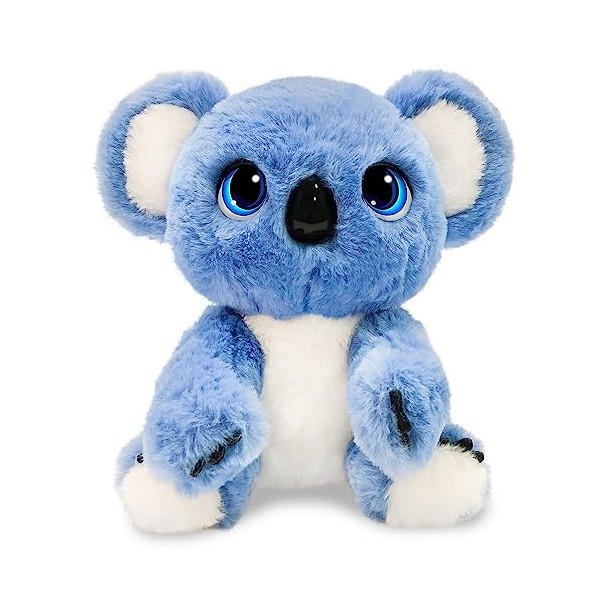 Famosa My Fuzzy Friends 700016893 Peluche Koala Interactive avec Plus de 50 réactions, avec biberon et 26 cm de Haut