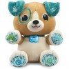 VTech Mon Chiot en Peluche interactif - Jouets Interactifs - Effets Lumineux et sonores - Personnalisable - 3 à 6 Ans