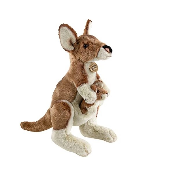 Doudou kangourou & bébé 32 cm