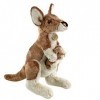 Doudou kangourou & bébé 32 cm