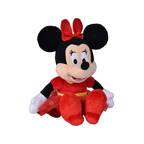 Disney - Minnie Smart & Sparkle 25 cm, 6315870235, Multicolore, Peluche, à partir de 0 Mois