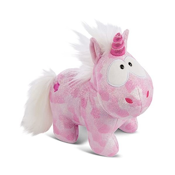 NICI Pink Diamond 45 cm – Peluche Licorne pour Filles, garçons et bébés – Jouet Animal à câliner et pour Jouer – Peluches Ani