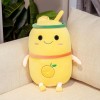 Kawaii Fruit Lait Thé Oreiller Jouets en Peluche Avocat Pastèque Fraise Orange Peluche Jouets Enfants Jouets Anniversaire Cad