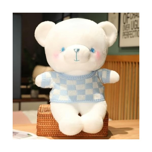 LfrAnk Pull Mignon, Ours en Peluche, Jouet en Peluche, Ours en Peluche, Oreiller en Peluche, Coussin Confortable, Petite Amie