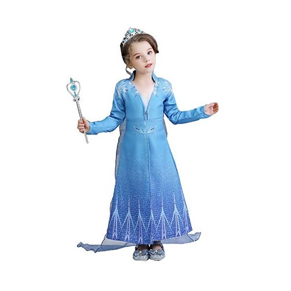 Déguisement Elsa Frozen Deluxe fille 