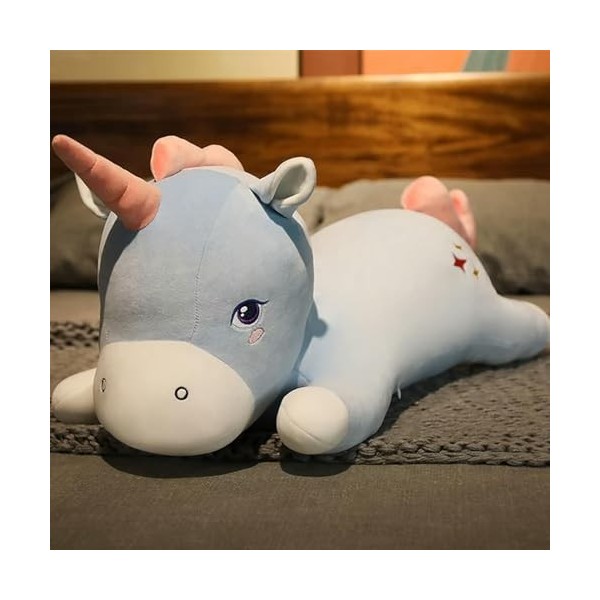 NOpinz Kawaii Haute qualité Cheval en Peluche Jouet Cheval Animal poupée Oreiller Doux Cadeau d’Anniversaire canapé Coussin J