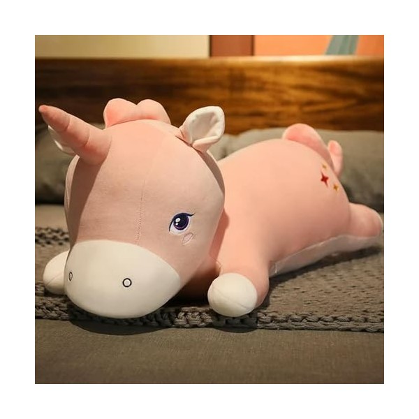 NOpinz Kawaii Haute qualité Cheval en Peluche Jouet Cheval Animal poupée Oreiller Doux Cadeau d’Anniversaire canapé Coussin J