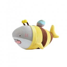 Creative Bee Shark Peluche Jouet Super Doux en Peluche Requin Animal Jouet Garçon Enfants Poupée Kawaii Enfants Cadeau D’Anni