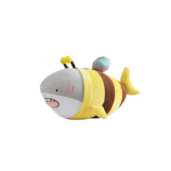 Creative Bee Shark Peluche Jouet Super Doux en Peluche Requin Animal Jouet Garçon Enfants Poupée Kawaii Enfants Cadeau D’Anni