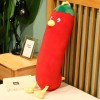 SaruEL Dessin Animé Long Oreiller Peluche Canard Poulet Peluche Jouet Doux Réaliste Plante Coussin Poupée Lit Créatif Canapé 