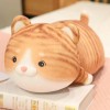 SaruEL Chat Poupée Doux Canapé Matelas Jouet Enfants Oiseau Cadeau Poupée Mignon Chat en Peluche Oreiller Anniversaire Cadeau