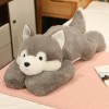 SaruEL Super Doux Dinosaure Oreillers Poupées Animaux Cochon Ours Husky Chien en Peluche Oreiller Dessin Animé Lit Canapé Cou