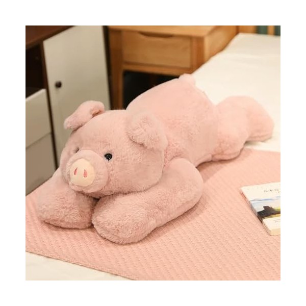 SaruEL Super Doux Dinosaure Oreillers Poupées Animaux Cochon Ours Husky Chien en Peluche Oreiller Dessin Animé Lit Canapé Cou