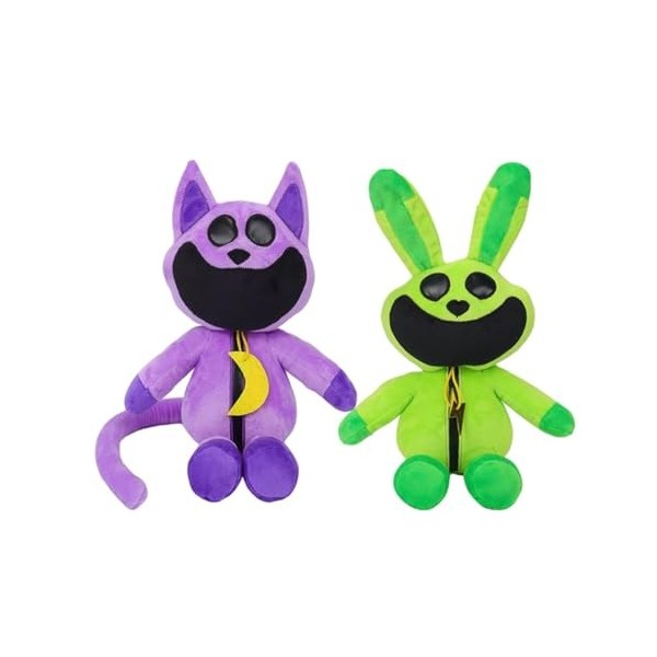 ECLAYA Ensemble de Peluche CatNap de créatures souriantes, CatNap Dogday PickyPiggy Bobby BearHug Bubba Bubbaphant, poupée de