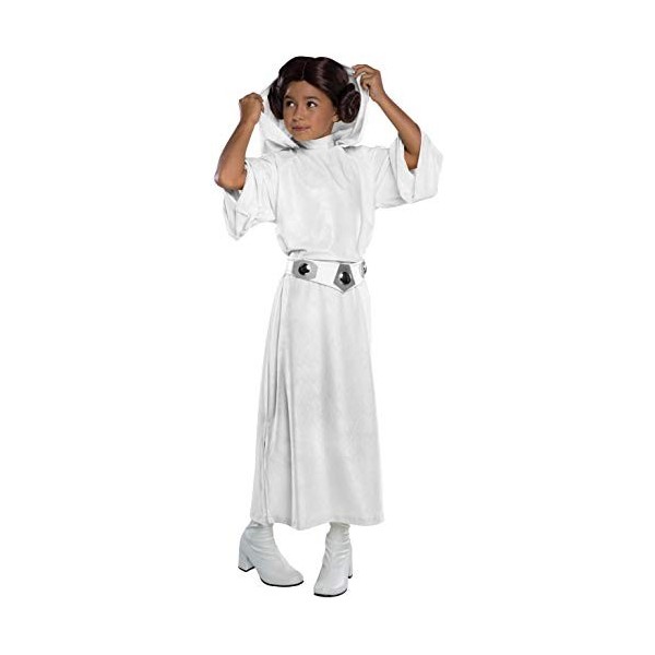 Rubie Costume officiel pour enfant Disney Star Wars Princesse Leia Taille L A partir de 8 -10 ans