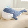 EacTEL Kawaii Smile Baleine Peluche Oreiller Jouet Mignon en Peluche Animal Poupée Peluche Baleine Jouet Enfants Fille Cadeau