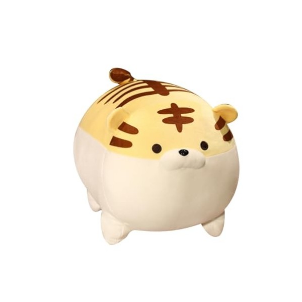 Ciieeo Peluche Tigre Animal en Peluche Peluche Nouvel an Chinois Grand Animal en Peluche Oreiller en Coton Câlin Coussin en P