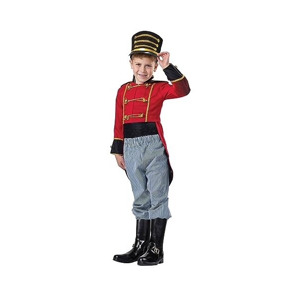 Dress Up America Casse-Noisette Costume pour les garçons - Toy Soldier Uniforme Dress Up pour les enfants,M-taille moyenne 8