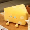 GagaLu Creative Fun Mignon Peluche Nourriture Dessin Animé Fromage avec Animal Poupée Coussins Rembourrés Enfants Oreiller Ca