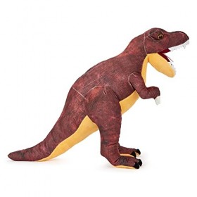 Zappi Co T-Rex Rouge Peluche pour Enfants Hauteur de 48-50 cm Collection danimaux de Safari Ours en Peluche Premier Enfa