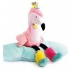 Doudou et Compagnie - Peluche Flamant Rose - 55 cm - Rose - Tropicool - DC3284