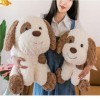 VOTIVA Jouets en Peluche Poupée en Peluche Dalmate Mignonne, Oreiller for Chien Couché Mignon, Poupée Endormie for Enfants, C