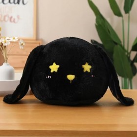 GagaLu Étoile tête de Lapin Boule en Peluche Long Lobe d’Oreille Jouet Coussin de siège Dossier Animal Enfants Cadeau Enfants