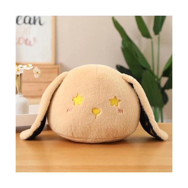 GagaLu Étoile tête de Lapin Boule en Peluche Long Lobe d’Oreille Jouet Coussin de siège Dossier Animal Enfants Cadeau Enfants
