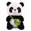 PaMut Mignon Panda Peluche Jouet Kawaii Panda Animal Dessin animé Peluche Oreiller Mignon Maison décoration de lit Fille Cade