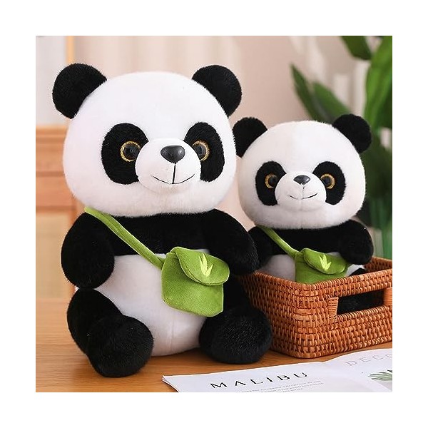 PaMut Mignon Panda Peluche Jouet Kawaii Panda Animal Dessin animé Peluche Oreiller Mignon Maison décoration de lit Fille Cade