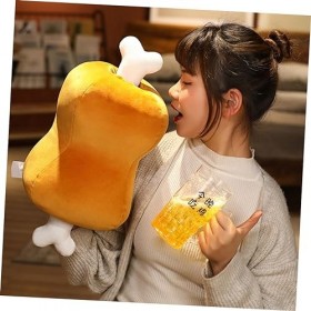 Totority Oreillers De Lit Mignons Jouet en Peluche Coussin De Siège De Voiture Coussin DOs Oreiller Coussin De Chaise Mignon