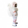 Amosfun Costume dastronaute gonflable pour adulte - Costume dHalloween cool - Costume de pilote davion - Blanc - Sans batt