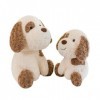 VOTIVA Jouets en Peluche Poupée en Peluche Dalmate Mignonne, Oreiller for Chien Couché Mignon, Poupée Endormie for Enfants, C