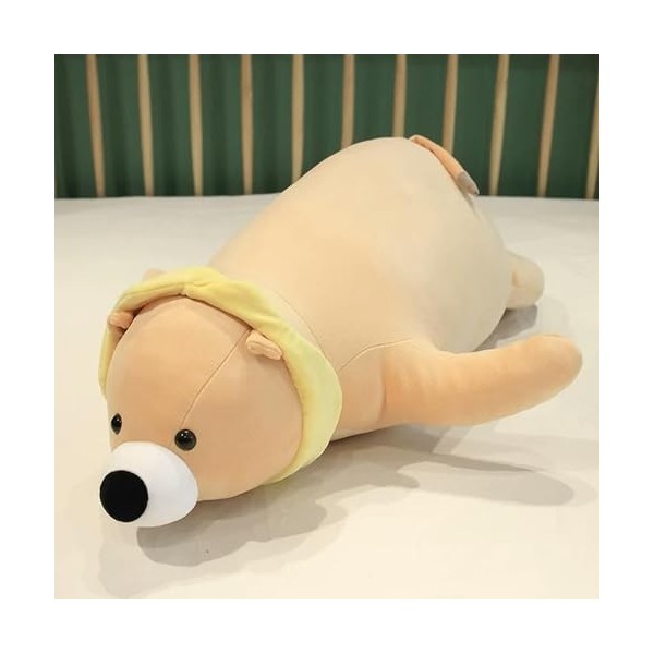 EacTEL Kawaii Peluche Oreiller Jouets Enfants Pingouin Jouets Filles Oreiller Doux Chambre décor Peluches câlin Oreiller Anni