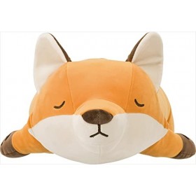 NEMU NEMU Peluche - Konta le Renard - Coussin à câliner - Ultra doux - Taille L - 53 cm