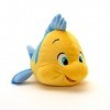 Disney Little Mermaid Flounder Small Soft Plush Toy 11"
