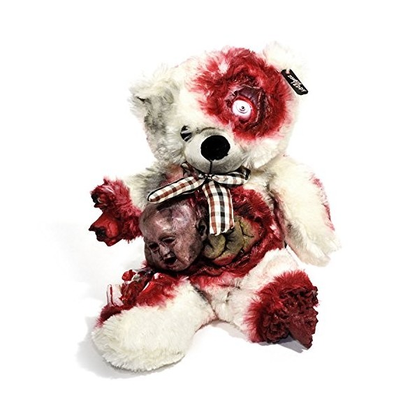 Zombie Teddy Original XXL Ourson dHalloween Evolution pour tous les fans d’horreur Doudoune