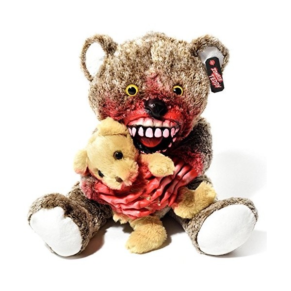 Zombie Teddy Original XXL Ourson dHalloween Evolution pour tous les fans d’horreur Doudoune