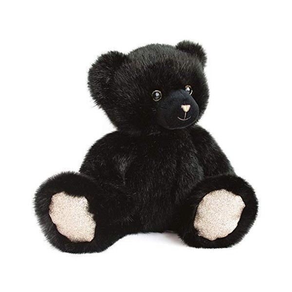 Doudou et Compagnie - Ours En Peluche Paillettes - 37 cm - Noir - Ours Collection - DC3589