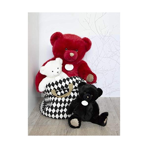 Doudou et Compagnie - Ours En Peluche Paillettes - 37 cm - Noir - Ours Collection - DC3589