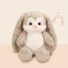 EacTEL Lapin À Longues Oreilles Peluche Jouet Oreiller Poupée Dessin Animé Mignon Peluche Jouet Chambre Décoration Cadeaux De