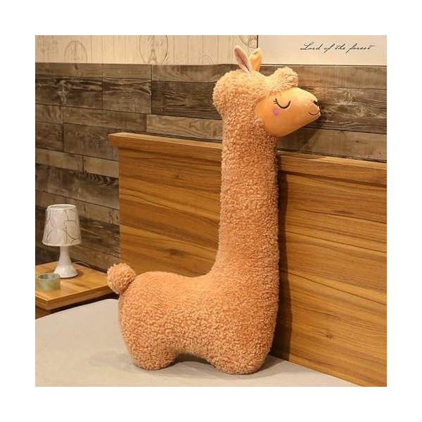 Kawaii Laine Velours Jouet Peluche Mouton Mignon Animal Poupée Enfants Fille Cadeau Anniversaire Noël Cadeau 100cm 1