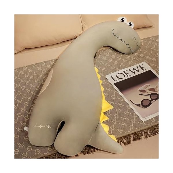 PaMut Animal en Peluche géant, Coussin Dinosaure en Peluche, Jouet Girafe Mignon, Coussin Kawaii, Coussin décoratif 100cm 2