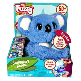 Joy Toy Peluche Koala Interactive Fuzzy Friends dans Un Emballage Cadeau 22,7 x 13,5 x 25,4 cm