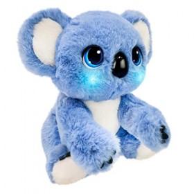 Joy Toy Peluche Koala Interactive Fuzzy Friends dans Un Emballage Cadeau 22,7 x 13,5 x 25,4 cm