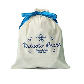 Vosego Ours virtuose Ludwig Van Beethoven, 40 Min de Musique Classique pour Bébés, Peluche Musicale Primée de 15 po, Jouet Éd