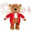 Ours Virtuose Amadeus de Mozart, 40 Min de Musique Classique pour Bébés, Peluche Musicale Primée de 15 po, Jouet Éducatif, Ca