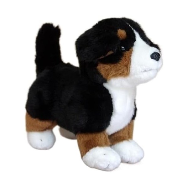 Vnook Amis À Collectionner en Peluche/Peluche Chien – Simulation De Chien Mignon en Peluche Bouvier Bernois Poupée Posture De