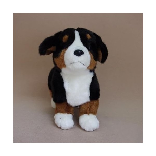 Vnook Amis À Collectionner en Peluche/Peluche Chien – Simulation De Chien Mignon en Peluche Bouvier Bernois Poupée Posture De