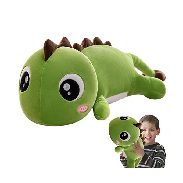 TLM Toys Jouets en Dinosaure | Jouet en Peluche lesté pour Dinosaure Simulation - Jouet Couchage en Peluche Doux et Confortab